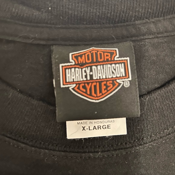 Harley-Davidson Black and Blue Short Sleeve Tee - Picture 3 of 3